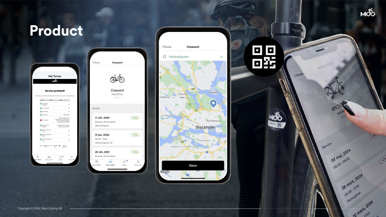 MIOO app product images