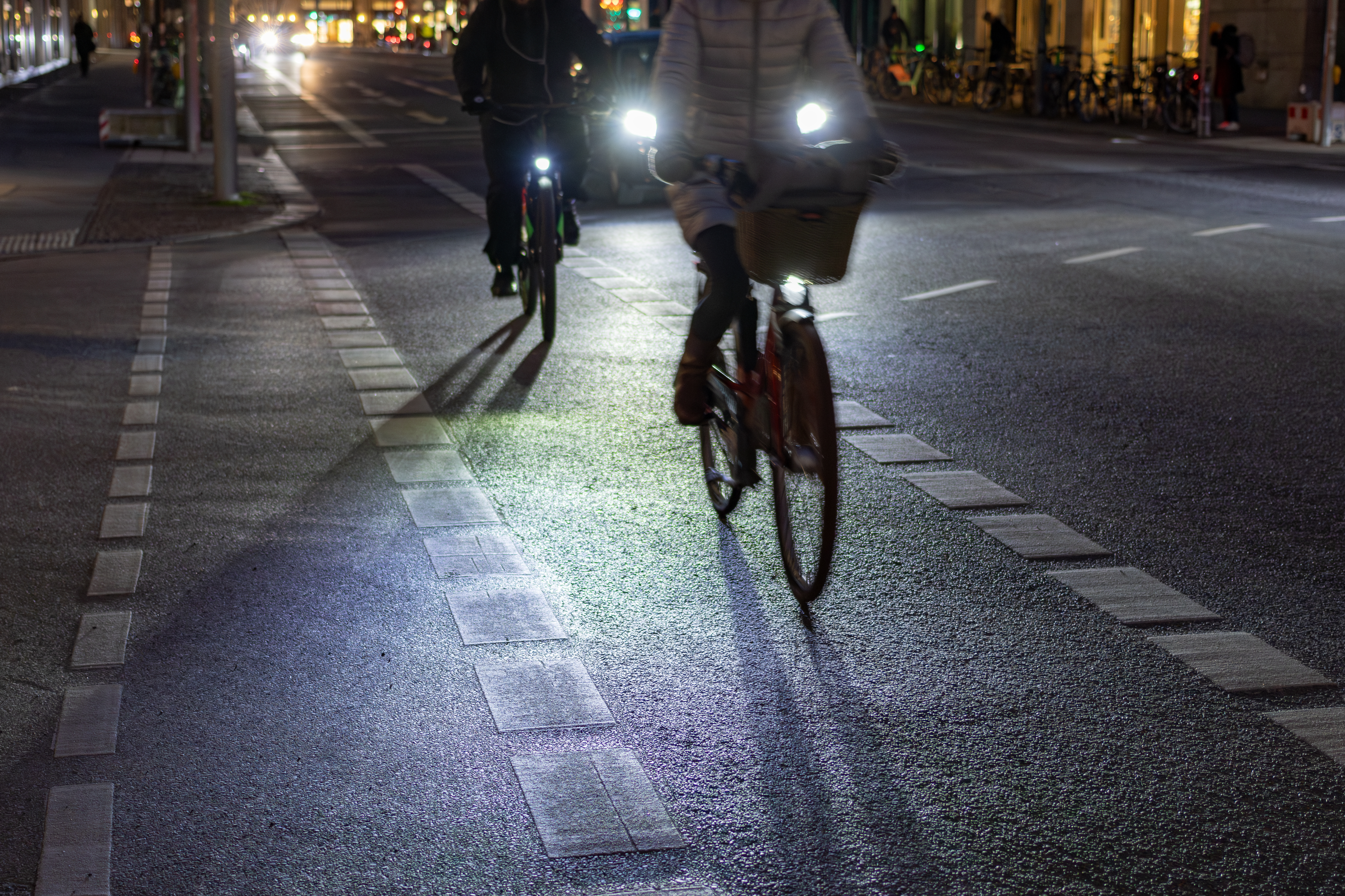 cycling at night