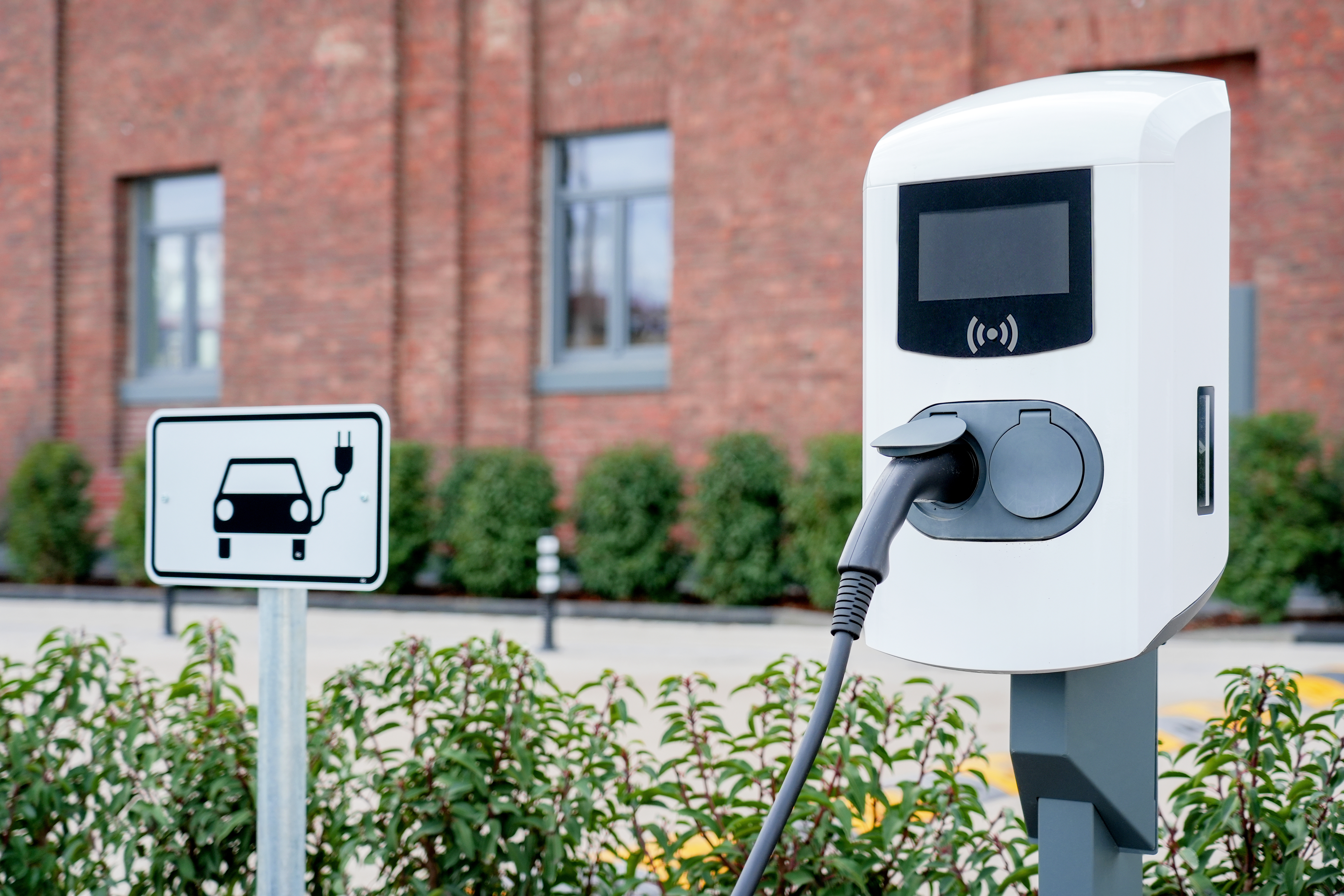 Electric vehicle charging point