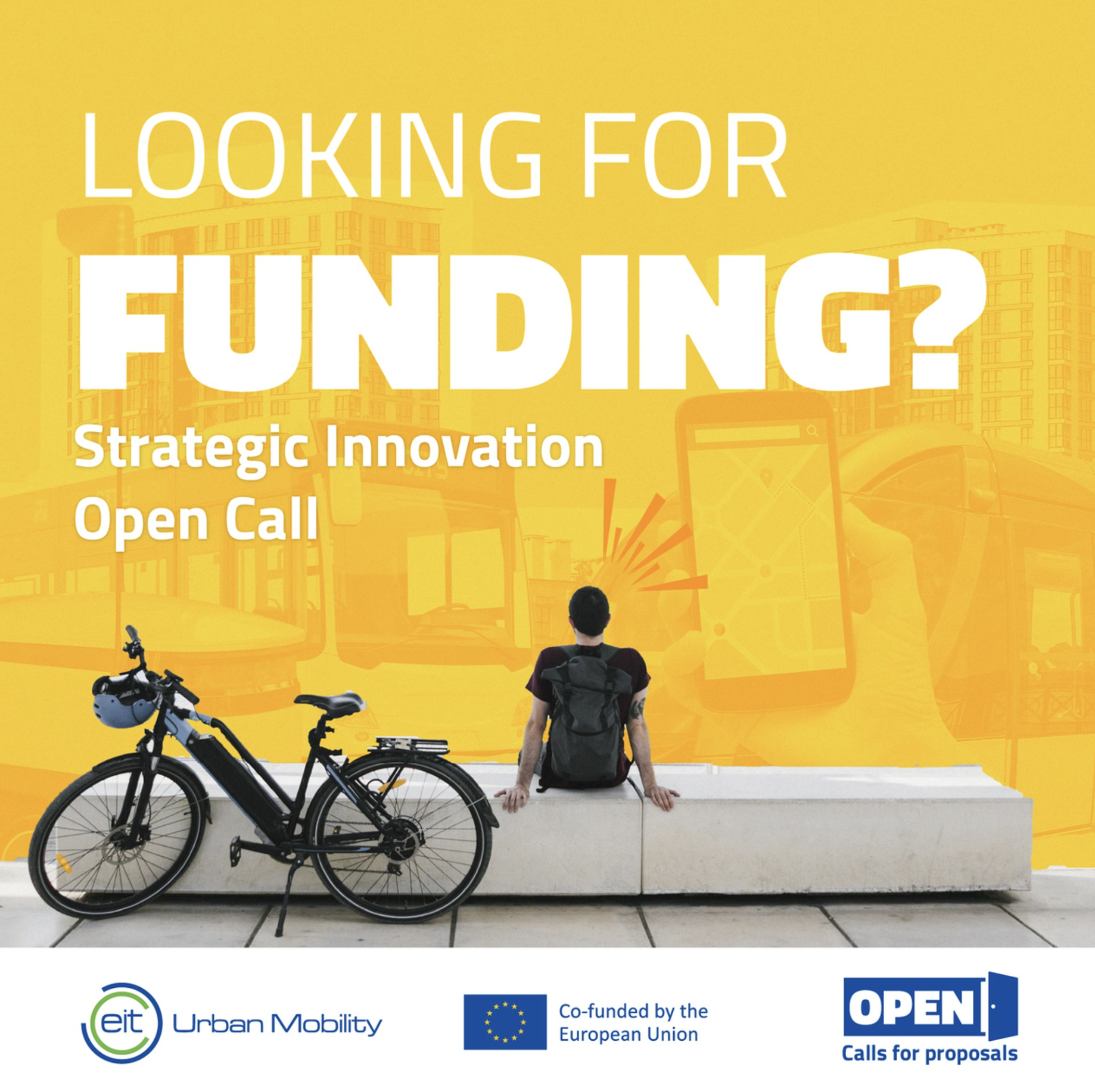Strategic Innovation Open Call - looking for funding?