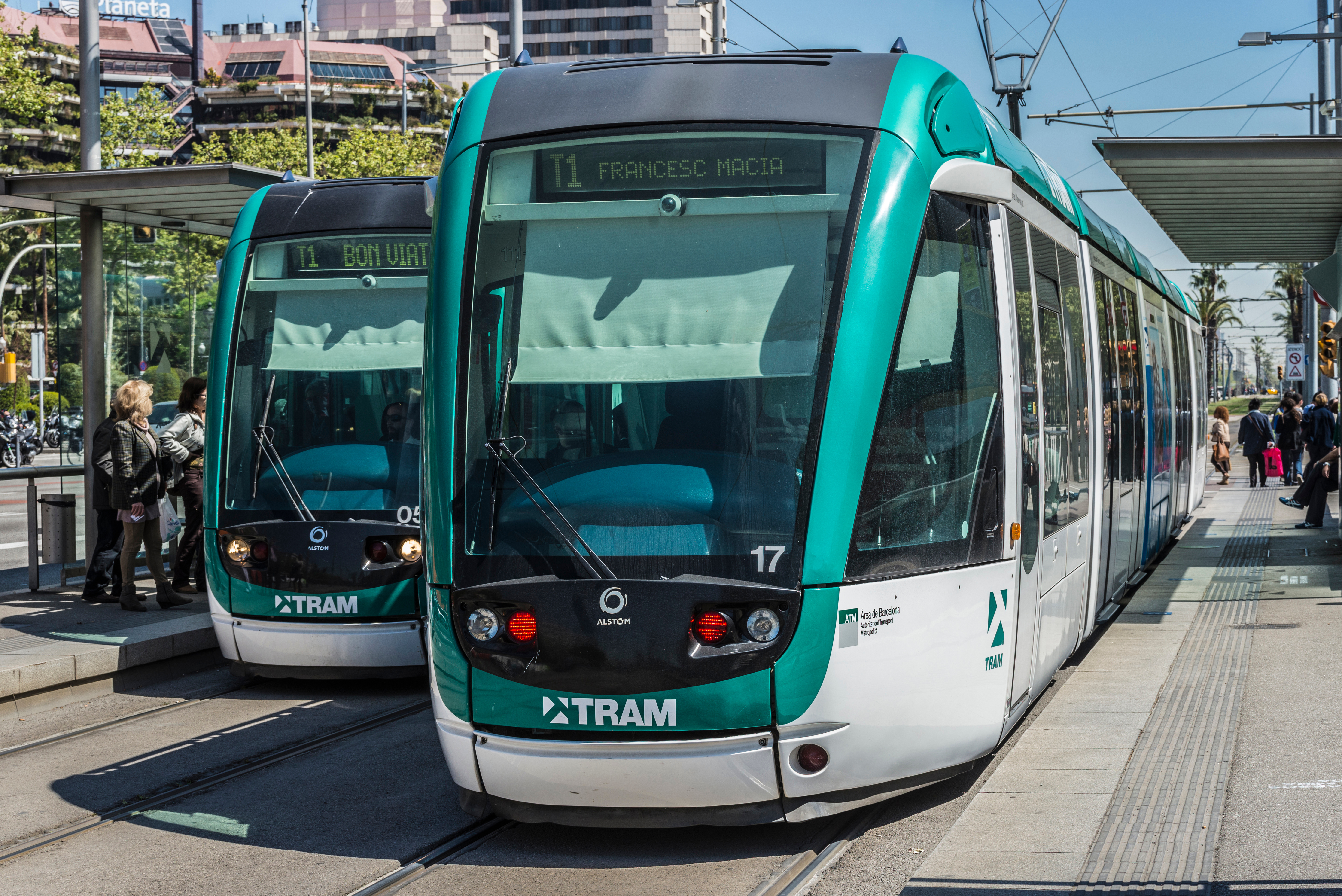 Barcelona tram