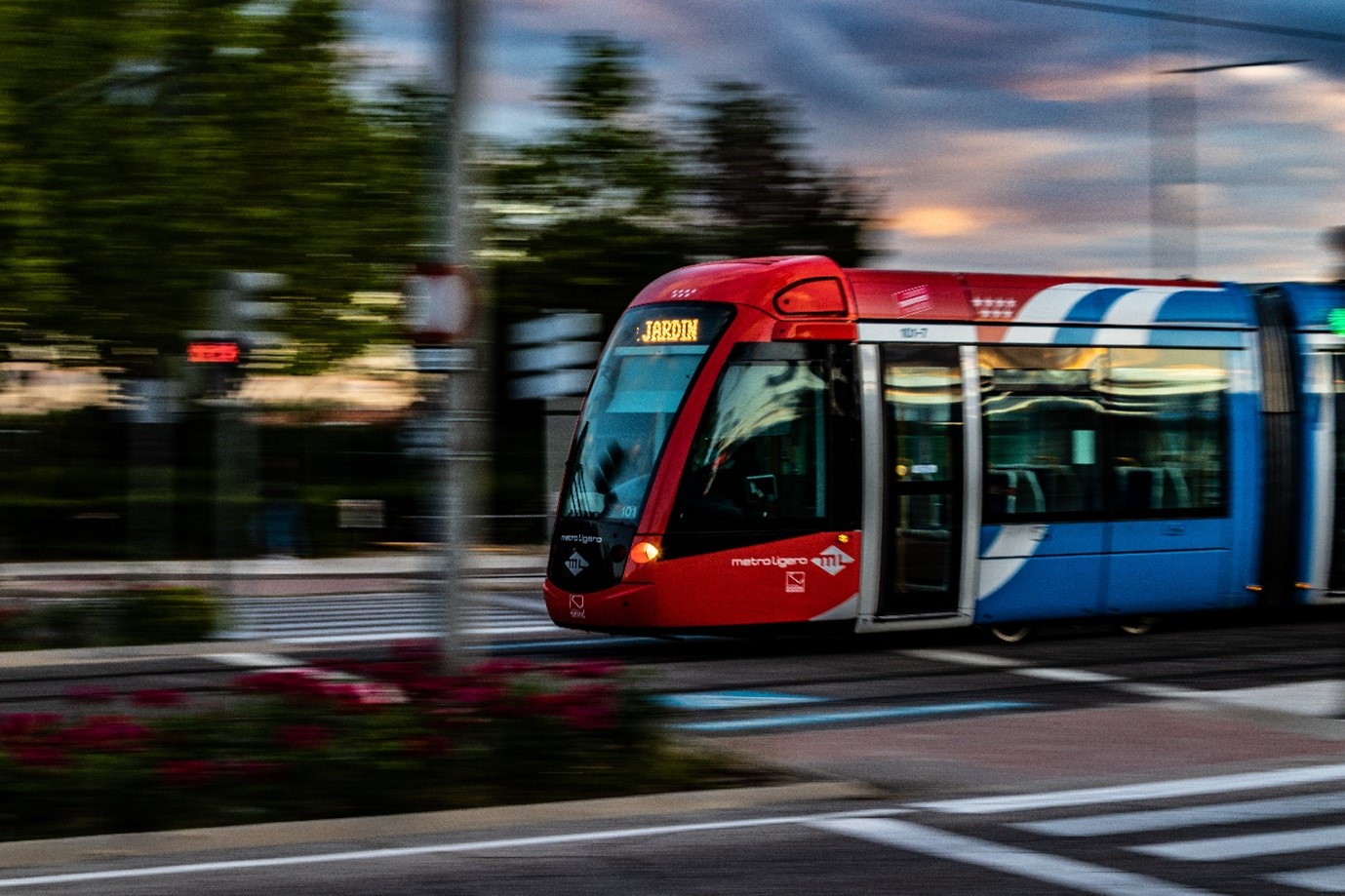 Tram in Madrid