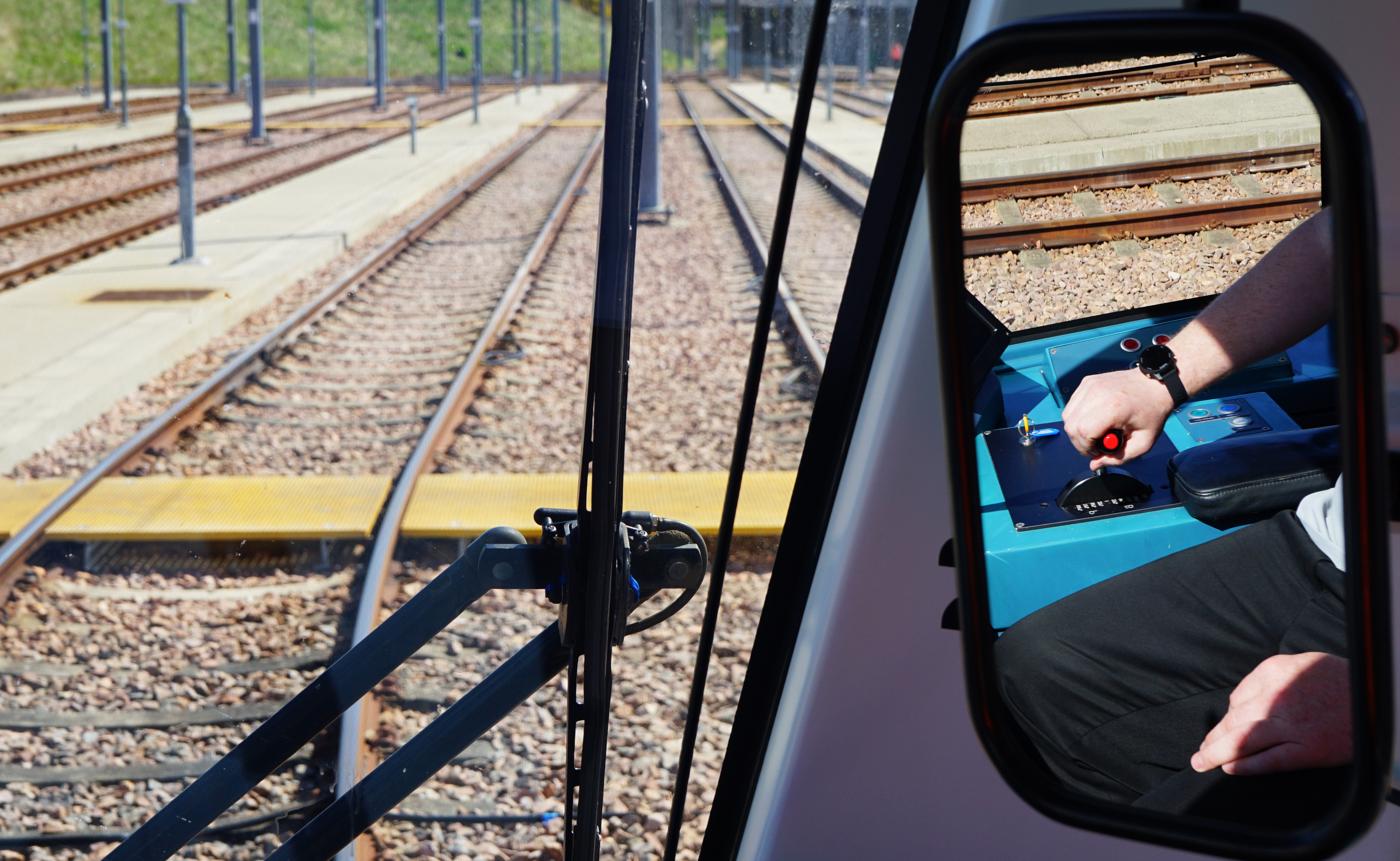 BaselineNC™ Workplace Fatigue Monitoring Wearable at Edinburgh Trams Used by Tram Driver