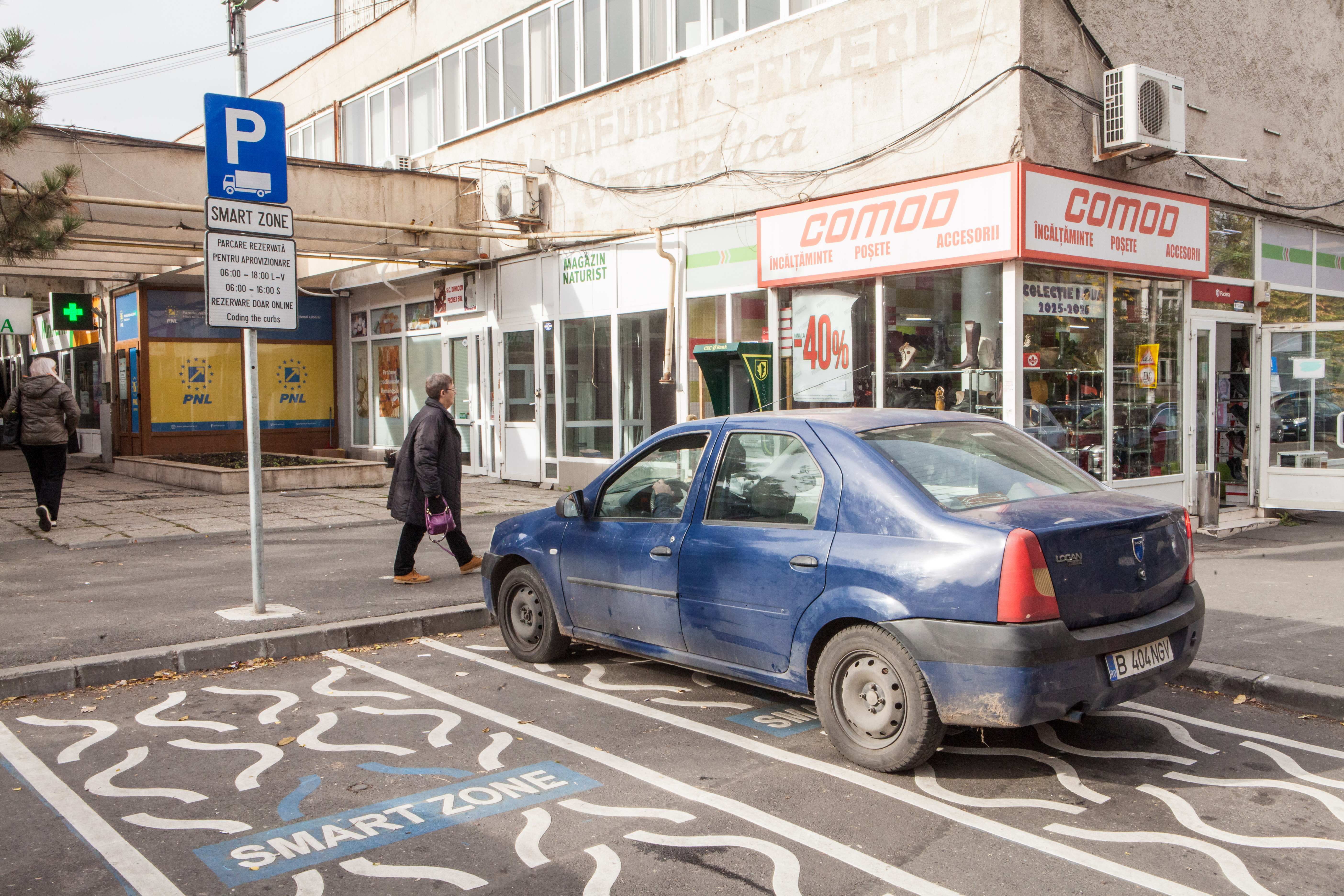 Active violation in progress on a Smart Zone