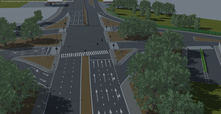 Intersection analysis render