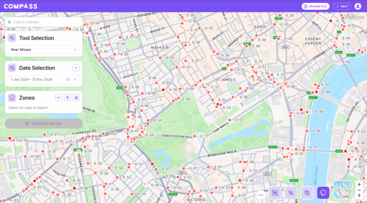 Compass IoT dashboard 