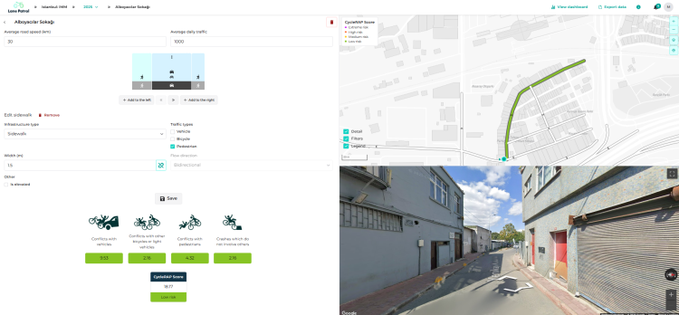 Lane patrol dashboard