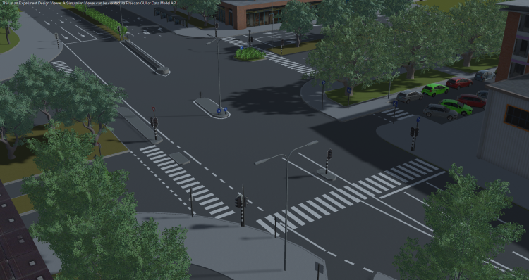 Digital Twin Porto Vescovo intersection
