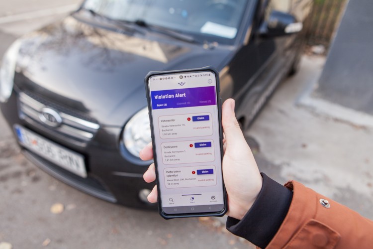 Live notifications on active violations