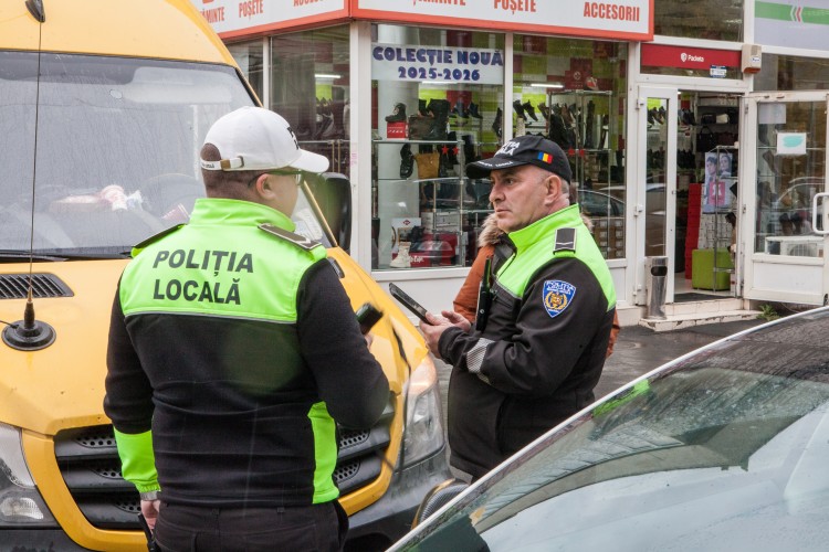 Two enforcement officers on patrol