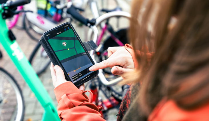 Image for High-precision parking for shared micromobility in Prague