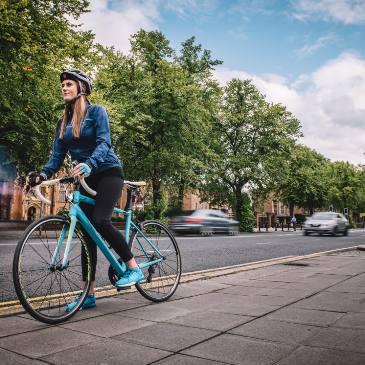 Image for AI-based analysis of cycling networks for safer infrastructure planning