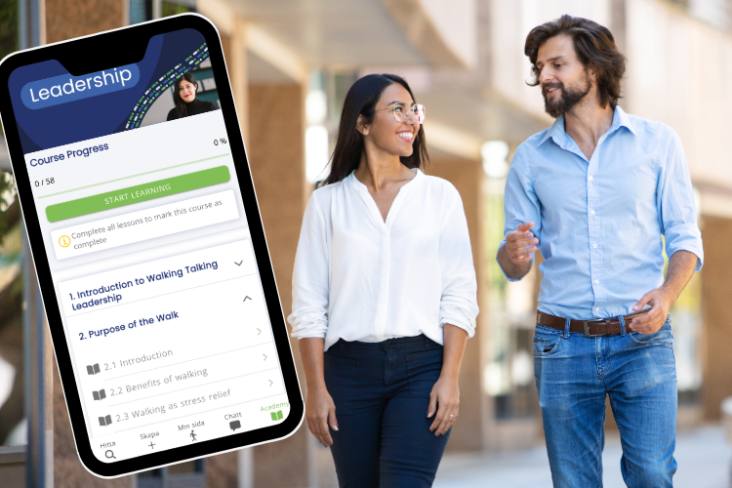 Image for Walking Talking: Team development app shaping healthy habits