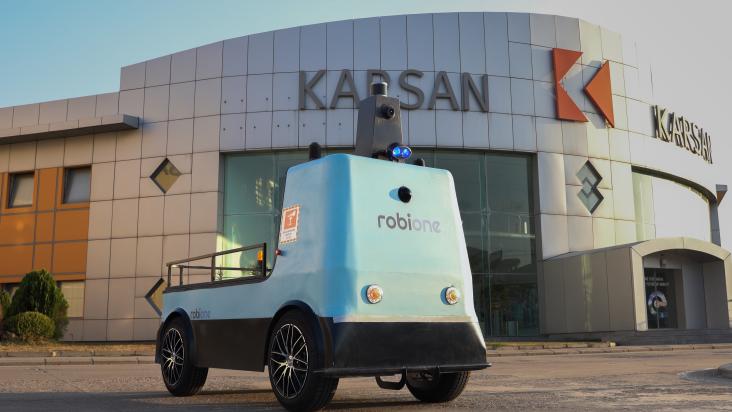 Image for Robione: Smart autonomous logistics robots