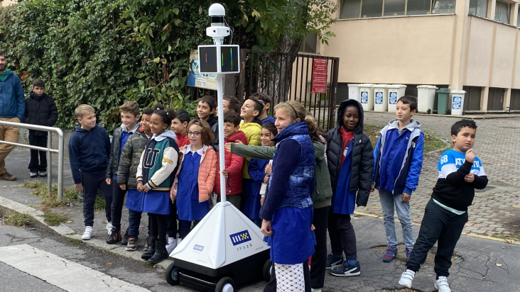Image for Milan, Modena and Ljubljana: Robotic assistance for safer street crossing