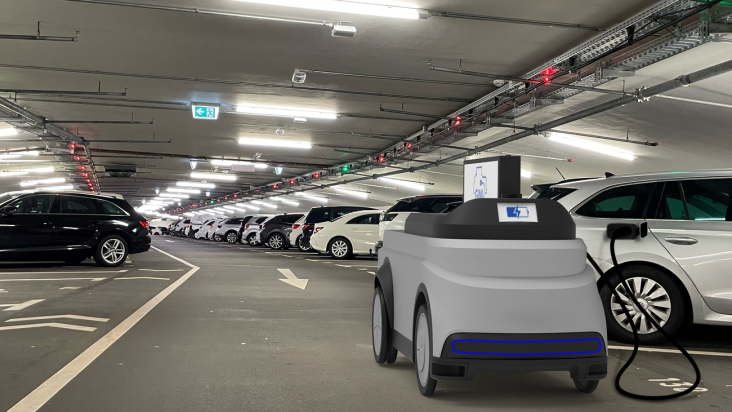 Image for Mobile charging robots complementing EV infrastructure ramp-up