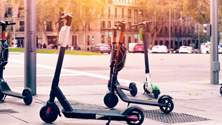 Image for Madrid: Parking and docking stations for micro-mobility