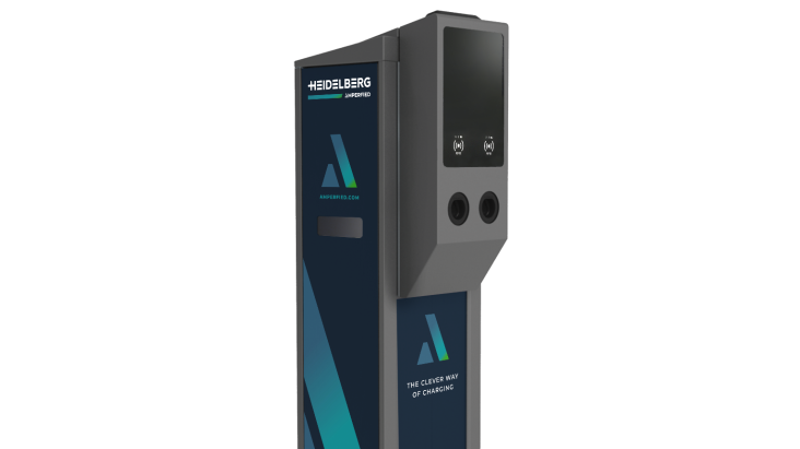 Image for Amperfield Connect.Public: Chargin Station with 22 KW charging power