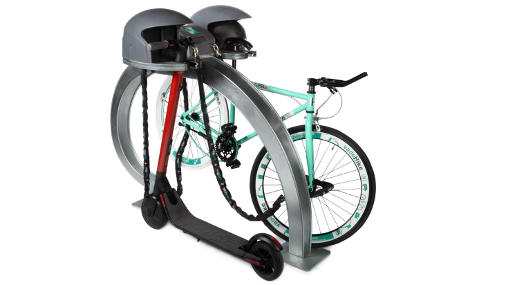 Image for vadeBike: Safe and secure docking stations.