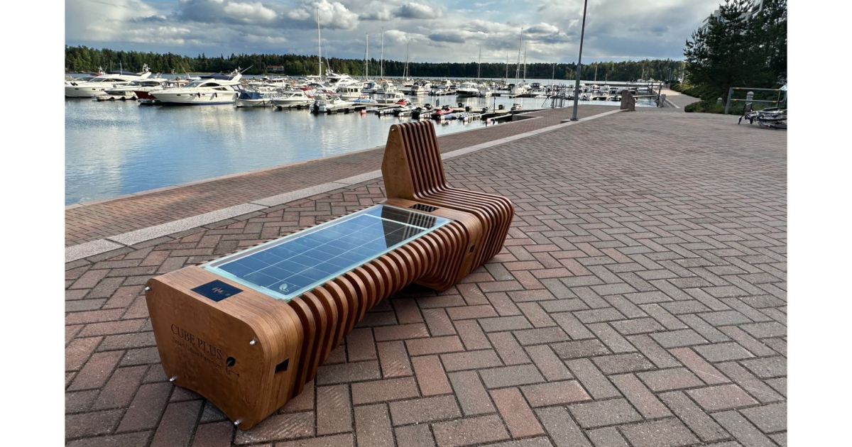 Cube Plus : Smart City bench | Mobility Innovation Marketplace