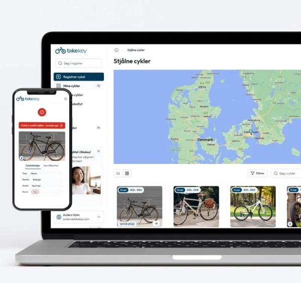 Dashboard Bikekey