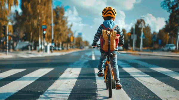 Vulnerable Road User on urban intersection