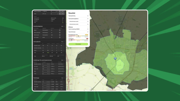 Parkyria parking and mobility planning platform