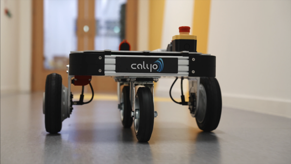 Integrated Calyo Pulse sensor on an autonomous mobile robot