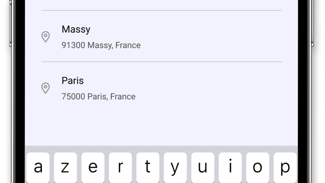 Research interface of Ynstant app