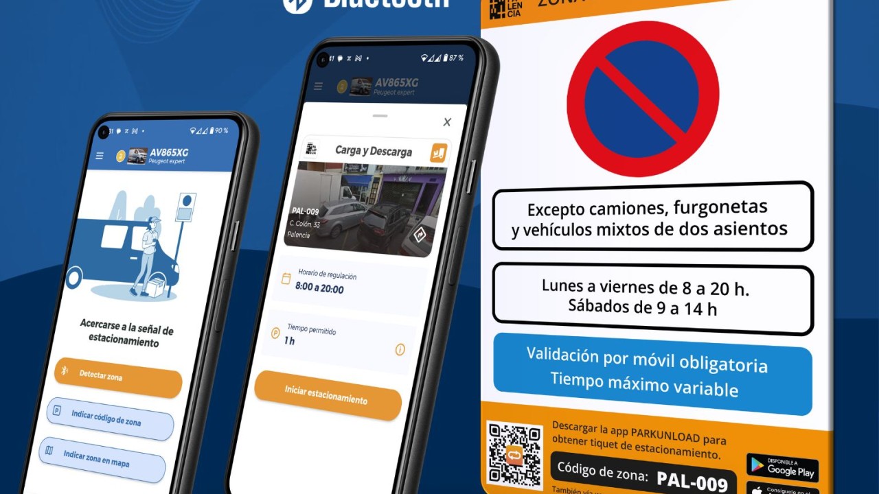 Parkunload zona DUM Carga y Descarga