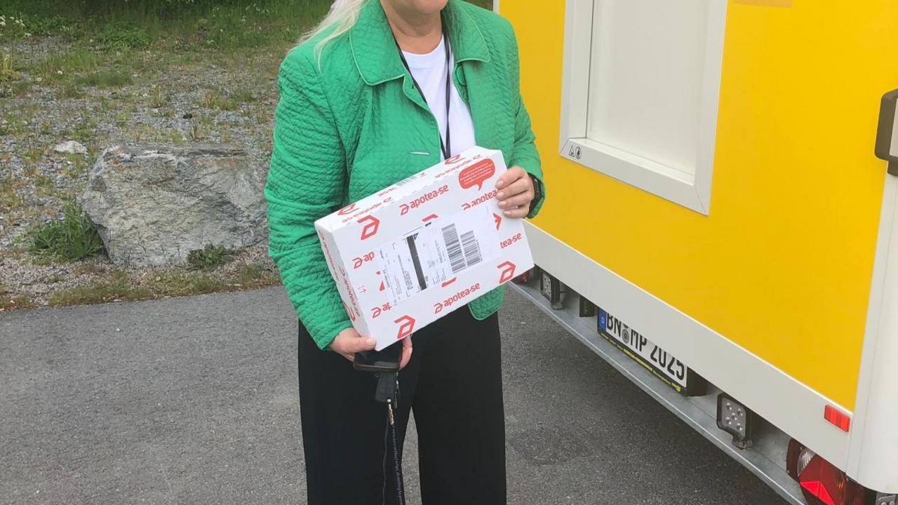 Smarcel ONE - Pilot with DHL Sweden: Customer Pickup 1