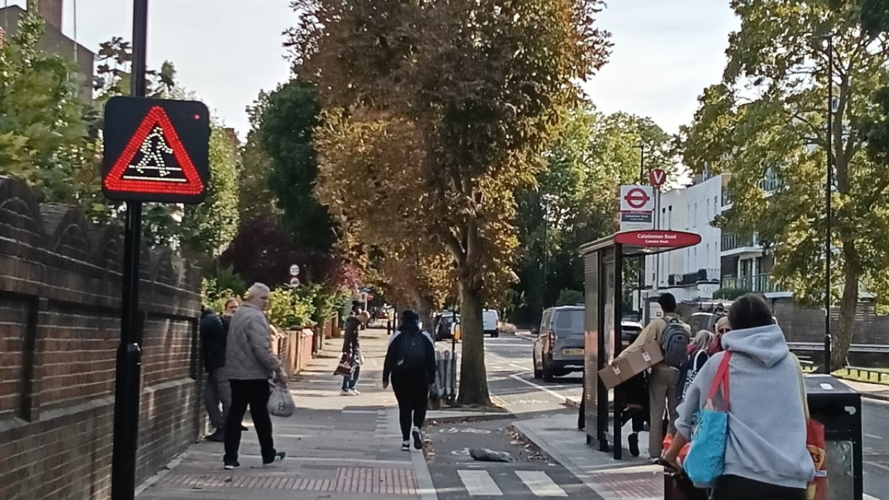 sHarmony at bus stop