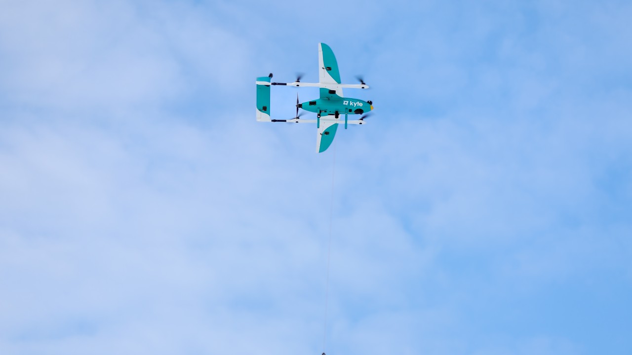 Drone delivery showcase