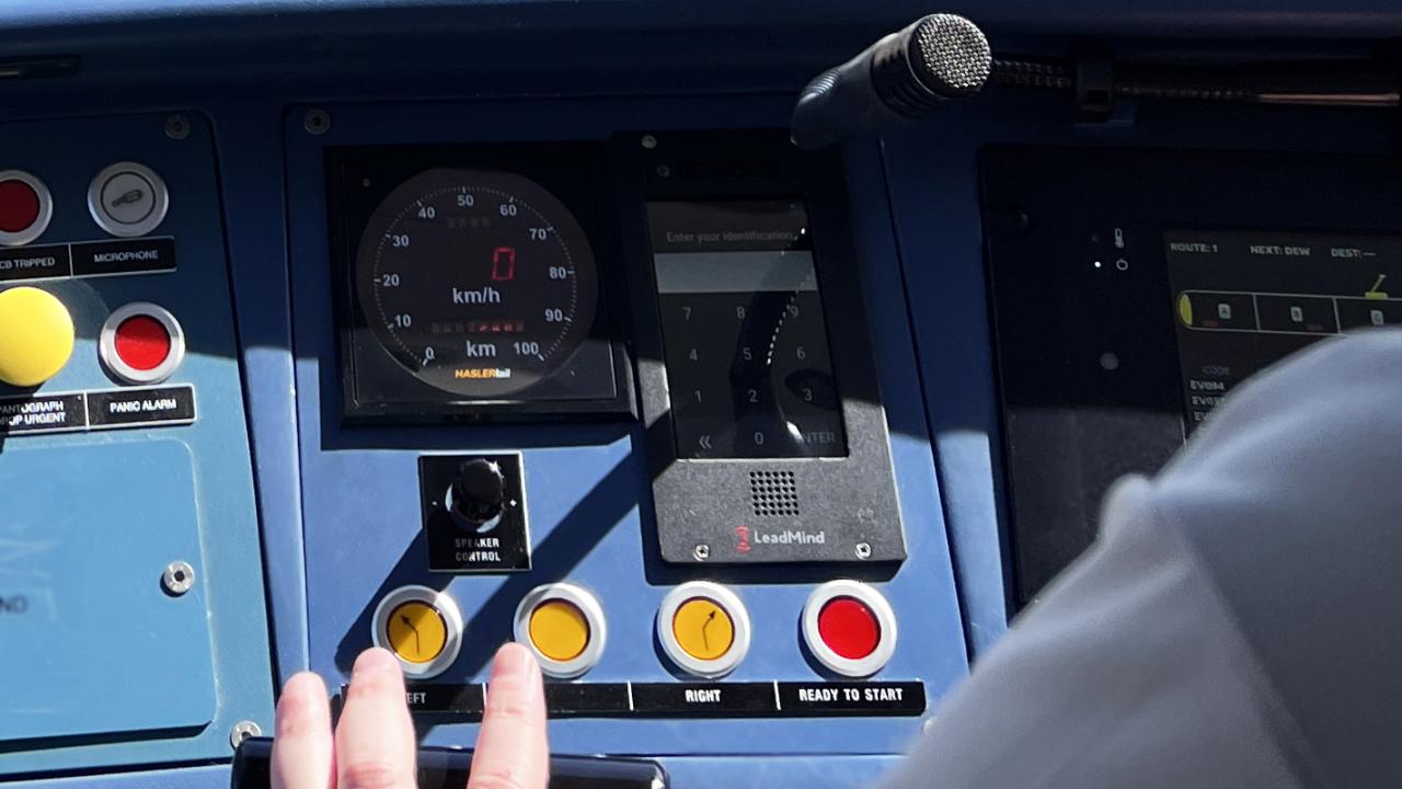 BaselineNC™ Workplace Fatigue Monitoring Wearable at Edinburgh Trams Used by Tram Driver