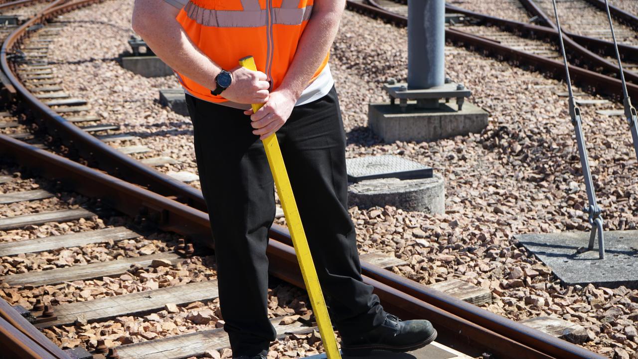 BaselineNC™ Workplace Fatigue Monitoring Wearable at Edinburgh Trams Used by Operator