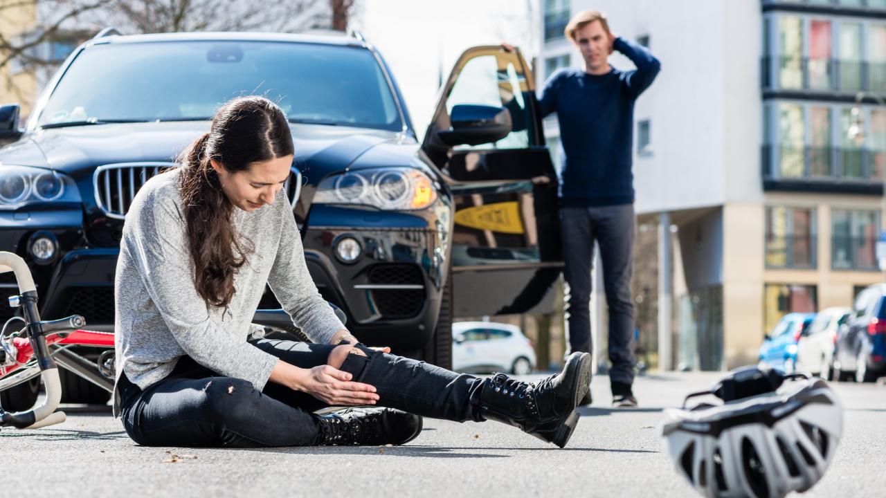Crash with a Vulnerable Road User