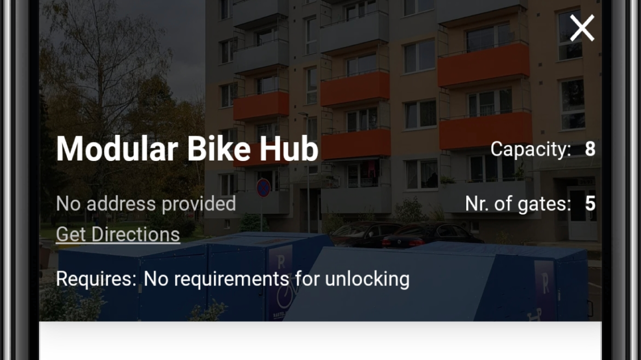 A phone screen showing the rastel.io app and a multi-unit hub