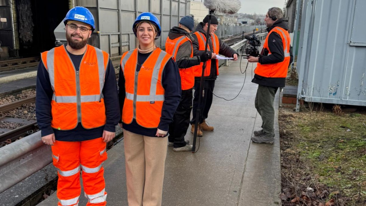 Installation of eTRAC at Chiltern Rail Depot