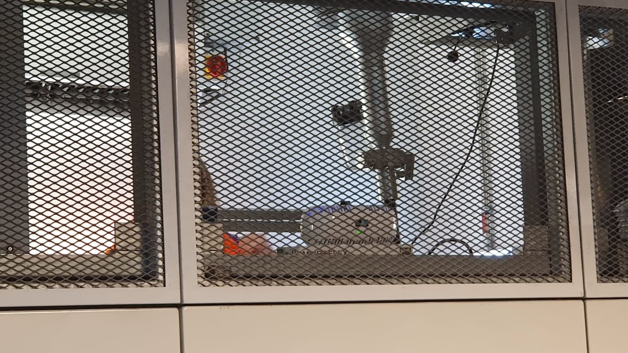 Installation in Paris Metro.