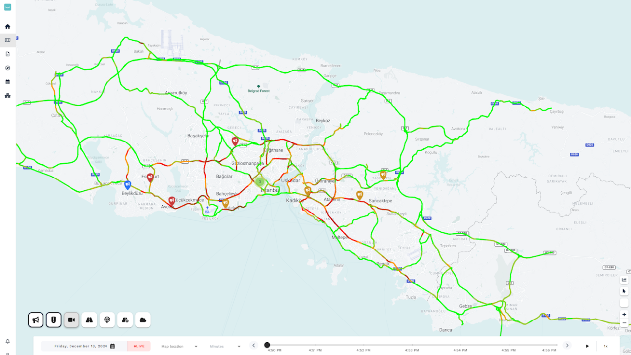Kentyou Mobility - Traffic Map