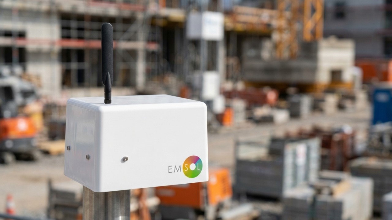 EMSOL Praxis at construction site