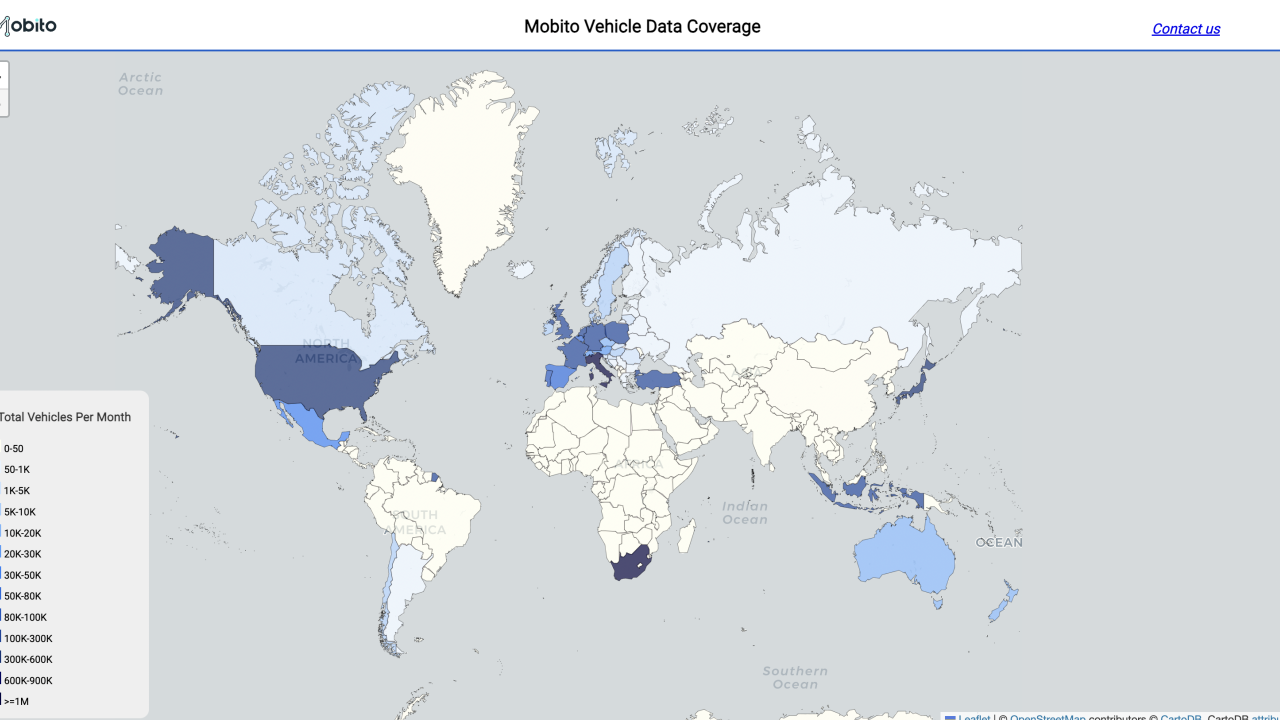 Mobito Vehicle Data_Map Coverage