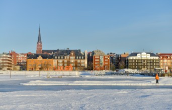 Image for Luleå, Sweden: winter road condition data for active mobility