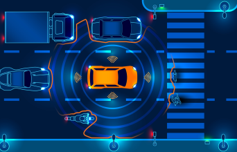 Image for A Testbed for Connected and Autonomous Vehicles Technologies.