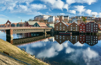 Image for Norway-Trondheim: Design of a bridge for bicycles and pedestrians