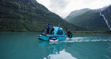 Image for BeTRITON: Fully electric amphibious RV