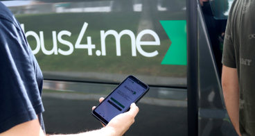 Image for bus4.me, the on-demand transport system