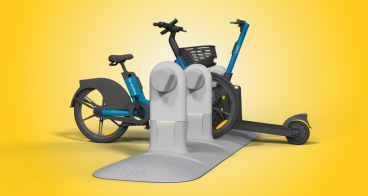Image for KNOT: Docking &amp; charging stations for bikes and scooters