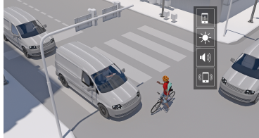Image for Eye-Net Protect:  An all-road users safety solution.