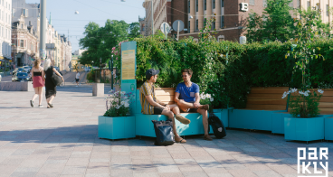 Image for Parkly: Modular urban furniture